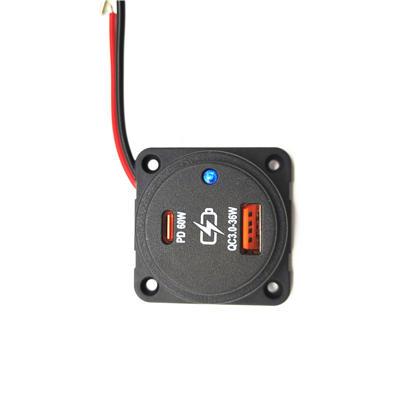 QC3.0+PD36W Fast USB Car Charger(FDS2322)