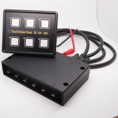 6 Gang Membrane Panel Touch Control Panel (FPNTSP6)