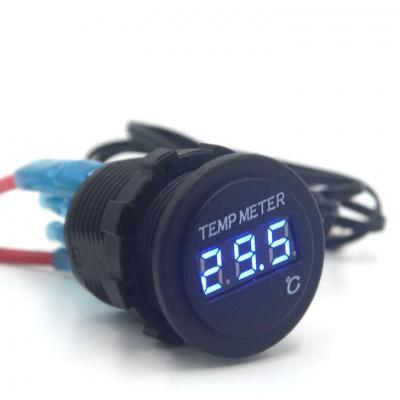 Vehicle Boat Round Temperature Meter(FDS1908)