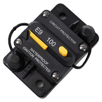 100A manual reset with toggle switch circuit breake(FHX433) 