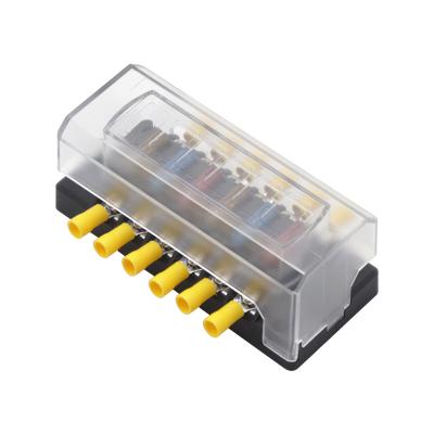 Car Fuse Box 6-Position Fuse Holder(FHX1940-Z)
