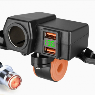  Cigarette Lighter with voltage Motorcycle(YLDYUK)