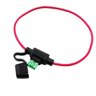 10A blade type fuse holder with dust cover