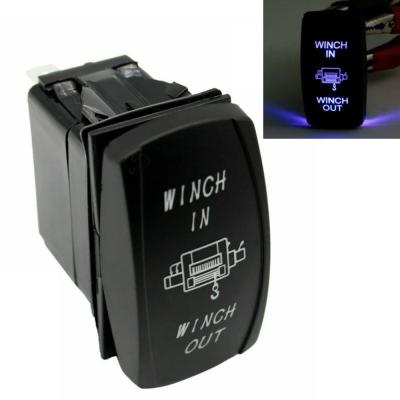 Off Road vehicle 7-pin Winch Switch 12-24V Rocker Switch