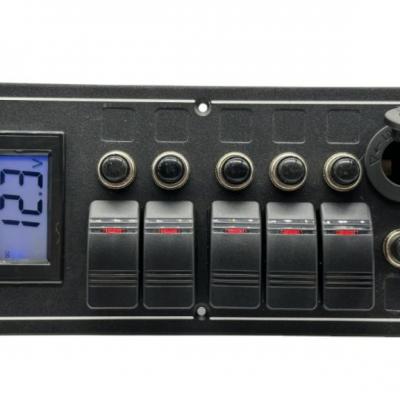 Boats Switch Panel 12 Volt Rocker Switch Panel(PN-LF5Z)
