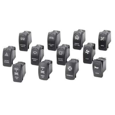12v ON-OFF 5-Pin Marine Car Rocker switch