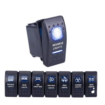 Waterproof ON OFF 20A LED Rocker Switch