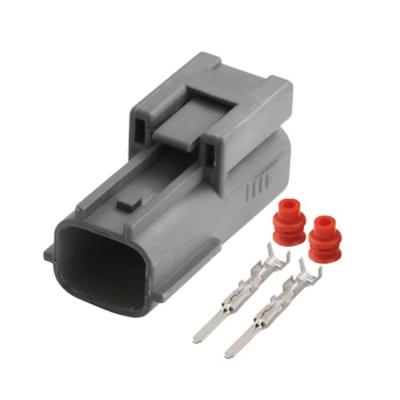 2-core male connector for automobiles