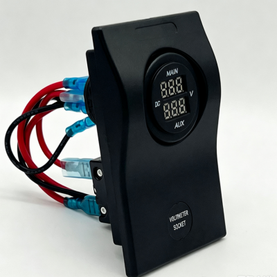 DC 6~60V voltmeter Plastic Panel -PN-DCS4D