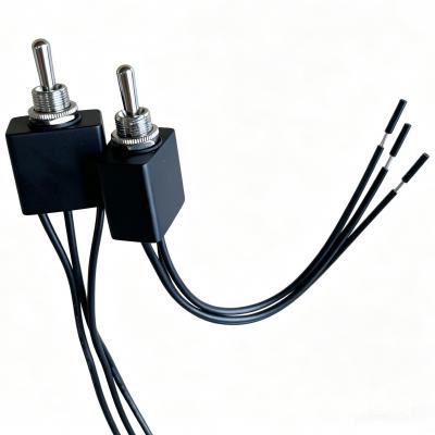 IP68 ON-OFF-ON sealed wired toggle switch(PN-2608E)